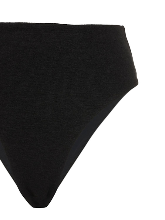 Ziah: Braguitas de bikini '90s bouclé con cintura alta