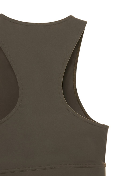 Lido: Crewneck stretch tech bra top
