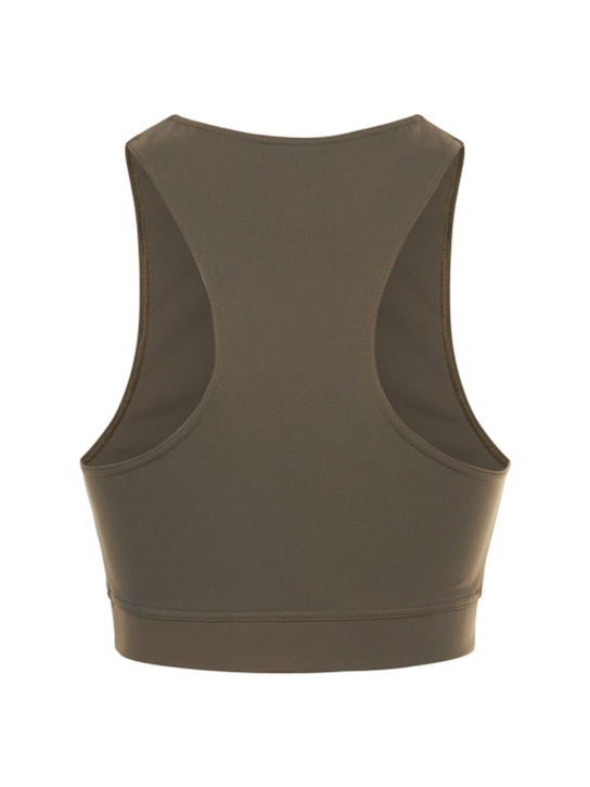 Lido: Crewneck stretch tech bra top