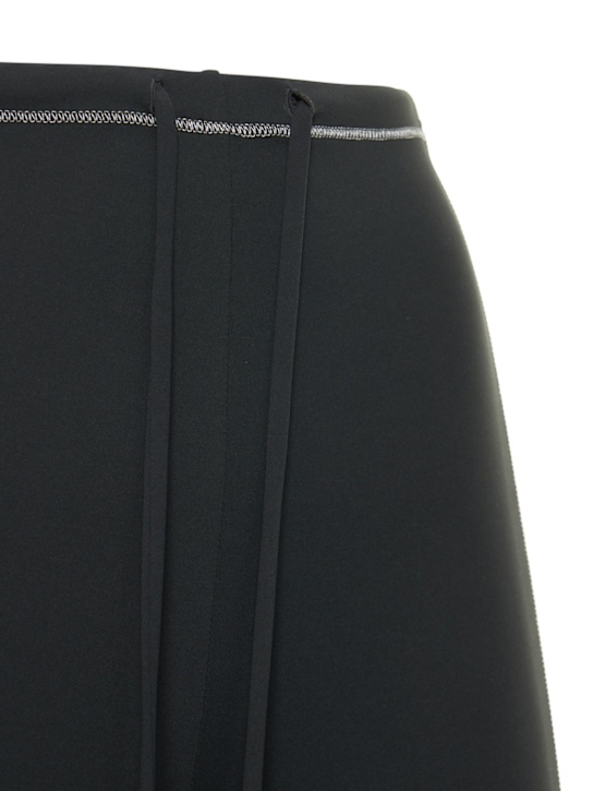 Lido: Shorts biker vita alta in techno stretch