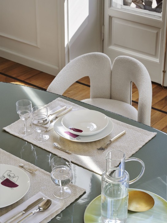 Cassina: Set: 2 Dinnerteller „Service Prunier“