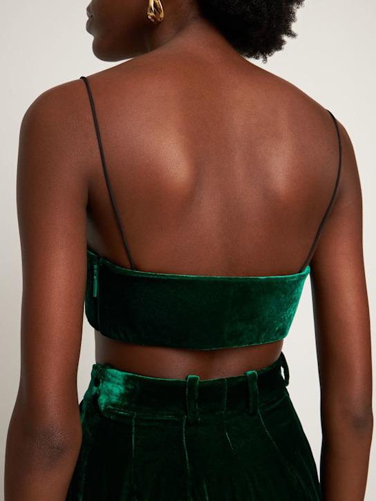 Roberto Cavalli: Bandeau top with thin straps