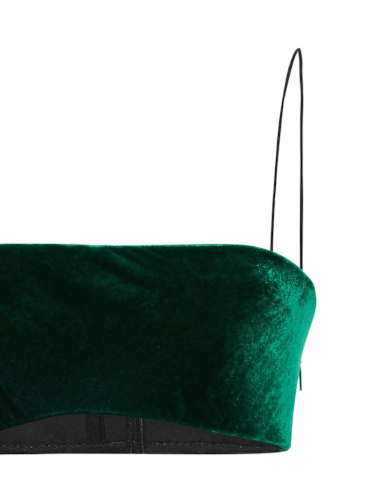 Roberto Cavalli: Bandeau top with thin straps