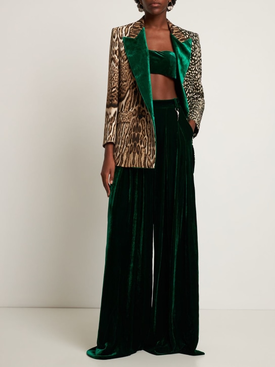 Roberto Cavalli - Bandeau top with thin straps