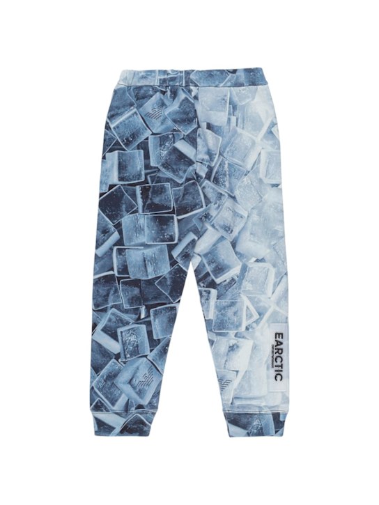 Emporio Armani: Printed cotton sweatpants