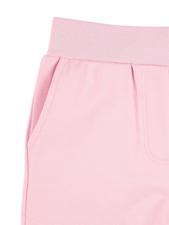Chiara Ferragni: Pantaloni in felpa di cotone con stampa
