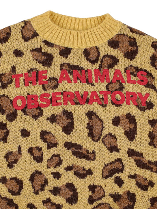 The Animals Observatory: STRICKPULLOVER AUS ALPAKAWOLLE MIT INTARSIE