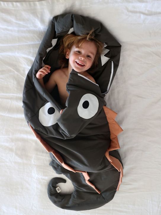 BABY BITES - Sac de couchage crocodile en coton