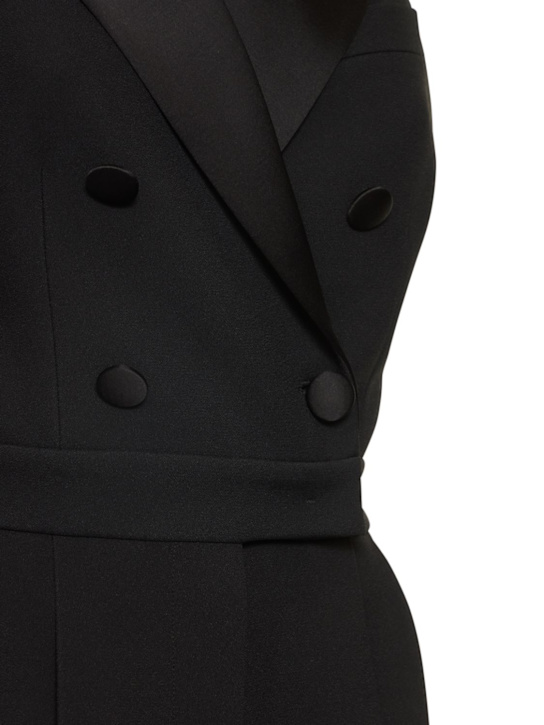 Michael Kors Collection: Combinaison en crêpe sablé à encolure licou