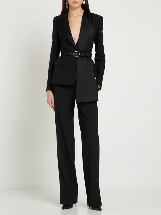 Michael Kors Collection - Blazer in crepe sablé