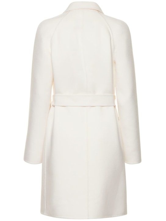 Michael Kors Collection: Mantel aus Wollmischung mit Gürtel