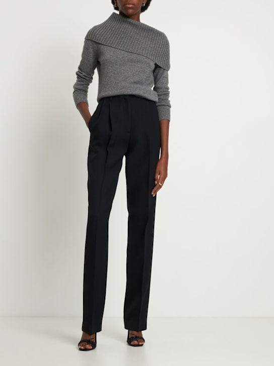 Michael Kors Collection - Pantaloni dritti Mika in gabardina