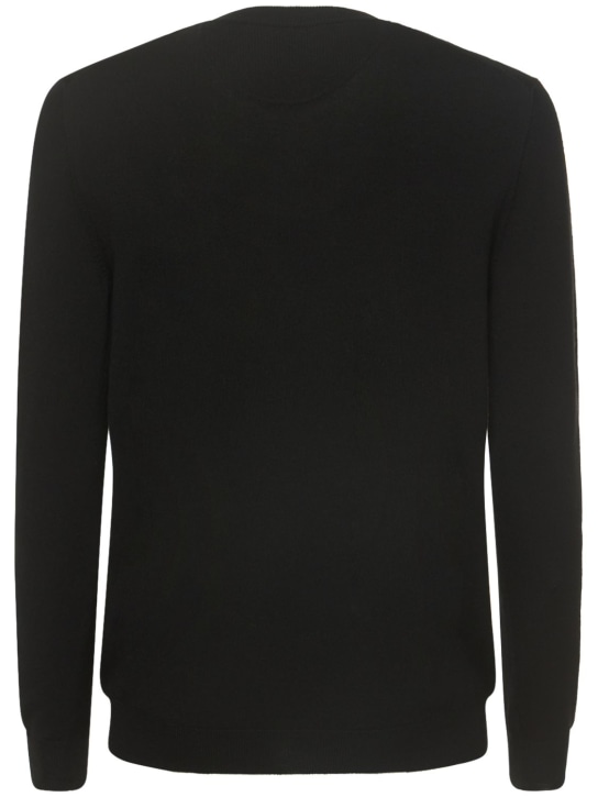 Valentino: Pull-over en maille de laine Icon Stud