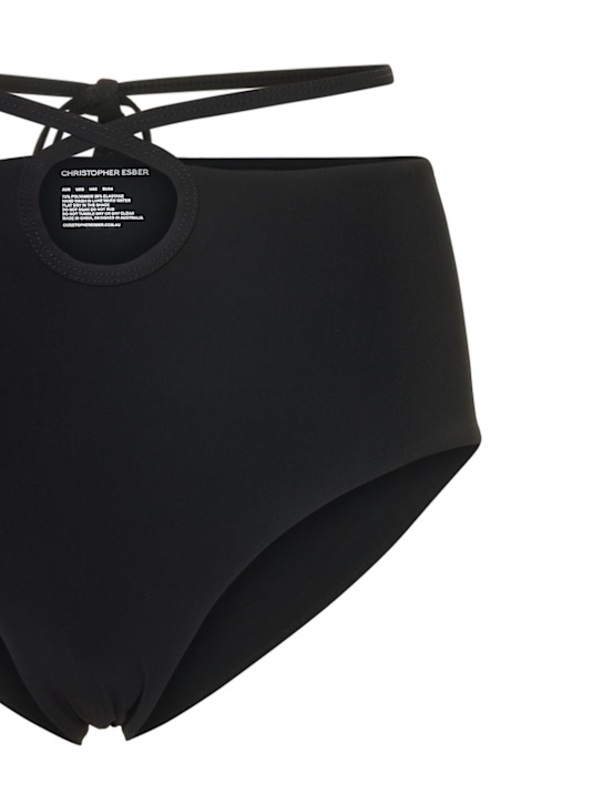 Christopher Esber: Braguitas de bikini con cintura alta