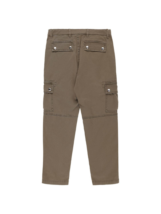 Brunello Cucinelli: Stretch cotton gabardine cargo pants