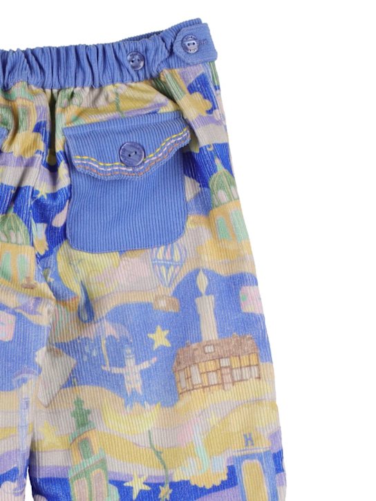 HELMSTEDT: Pantalon ample en coton imprimé