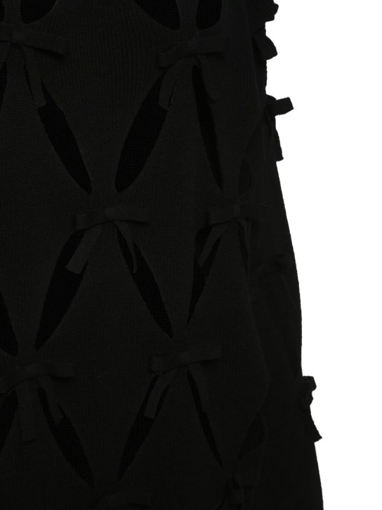 Valentino - Oversized cutout wool knit jumper