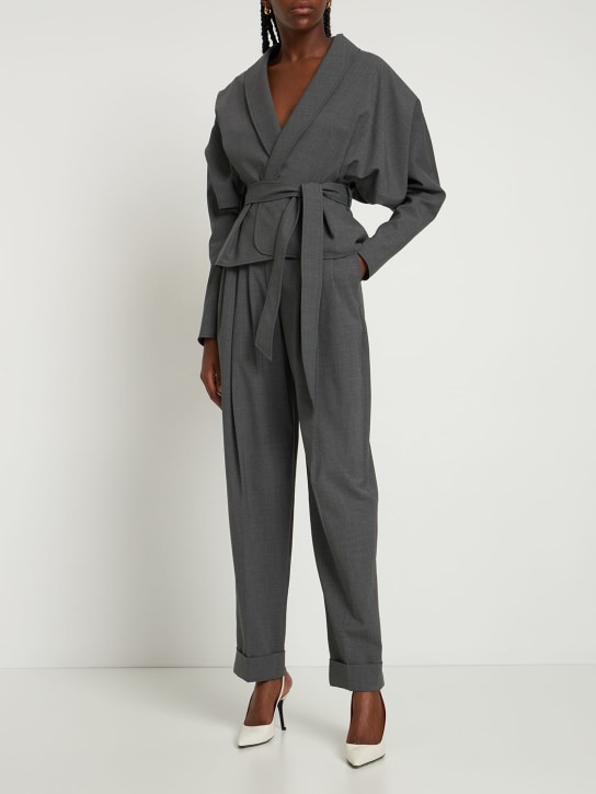 Alexandre Vauthier: Hose aus Wollmischung