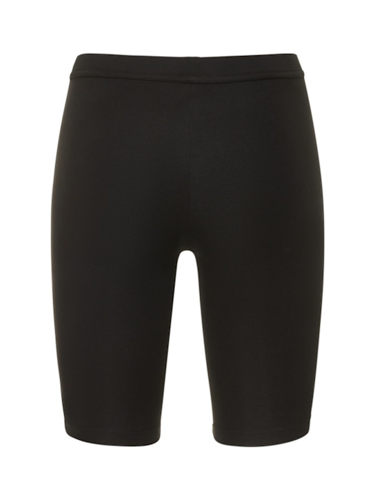 Dsquared2: Logo tape cotton stretch cycling shorts