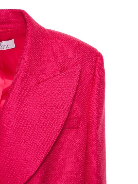 Giuseppe Di Morabito: Textured wool oversize blazer