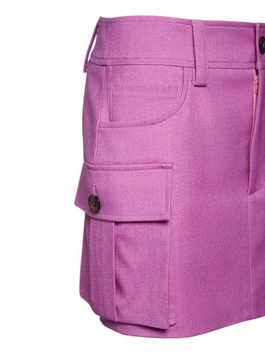 Giuseppe Di Morabito: Lightweight wool mini skirt