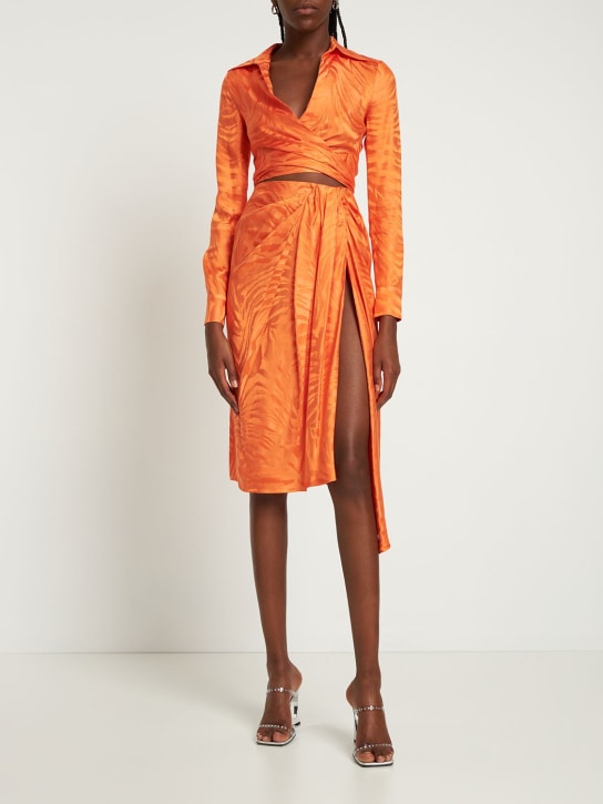 Giuseppe Di Morabito - Jupe courte en viscose jacquard