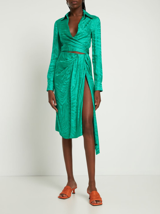 Giuseppe Di Morabito: Minigonna in viscosa jacquard