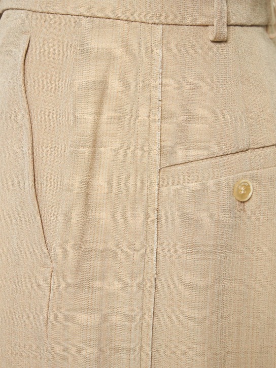 Jacquemus: Pantaloni Le Pantalon Astouin in misto seta