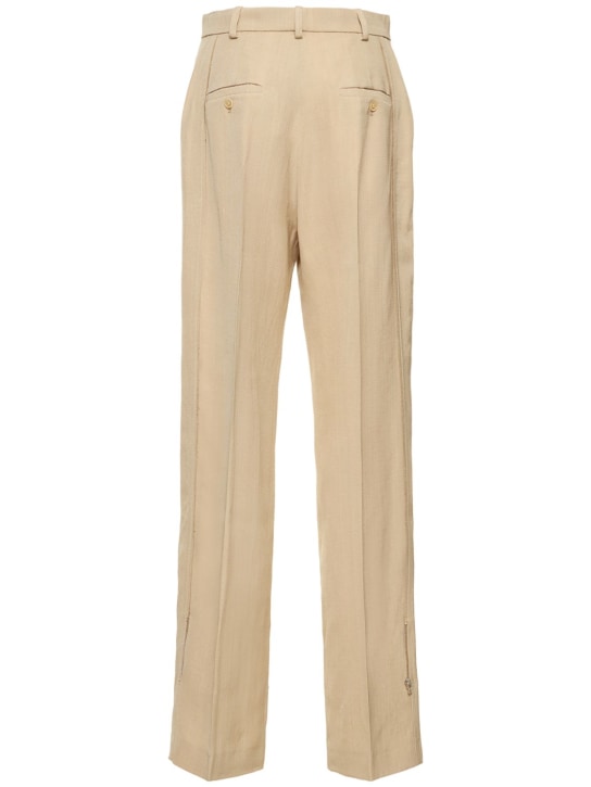 Jacquemus: Pantaloni Le Pantalon Astouin in misto seta