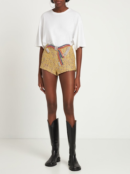 Area - Shorts mit verzierter Schleife
