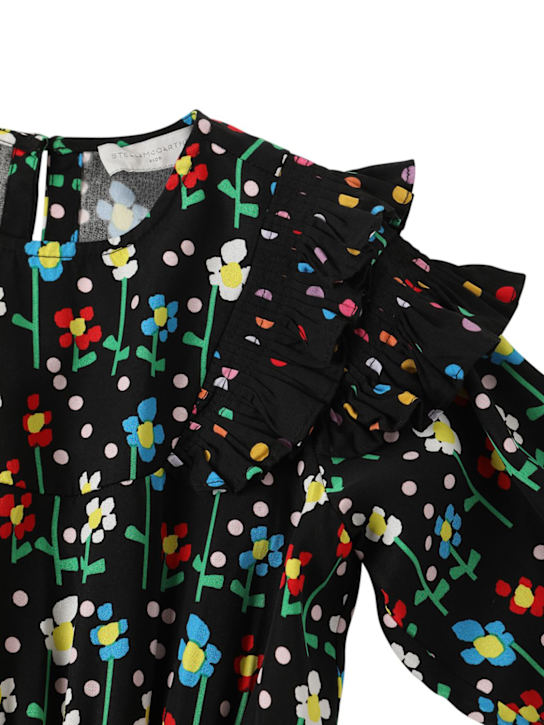 Stella McCartney Kids - KLEID AUS BIO-BAUMWOLLE MIT DRUCK
