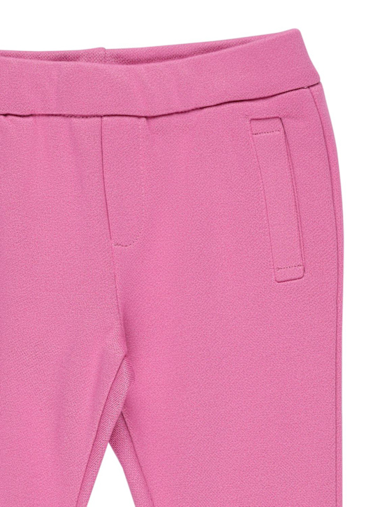 Emporio Armani: Pantalones de algodón y modal con logo