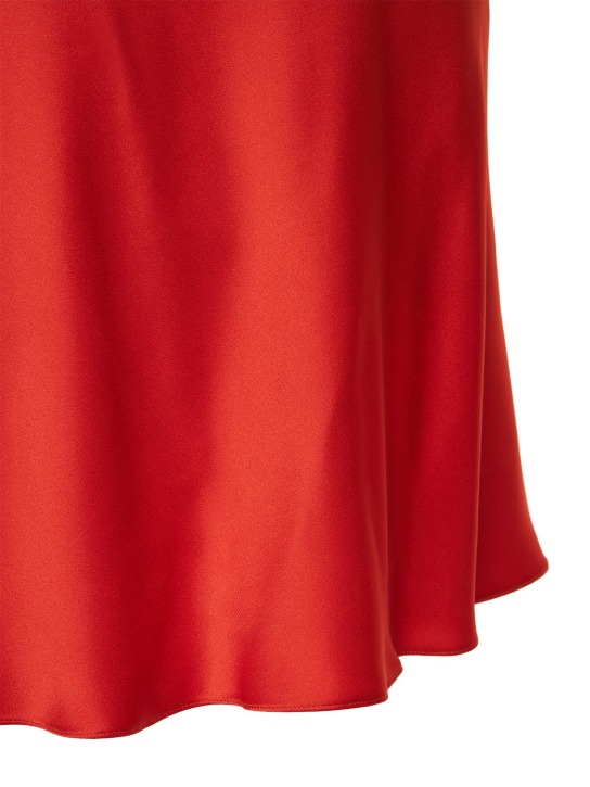 Stella McCartney: Midikleid aus Satin