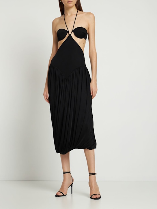 Stella McCartney - Vestito midi a sbuffo