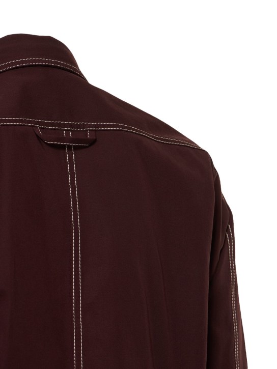 Stella McCartney: Baumwolltwill-Overall mit Taschen