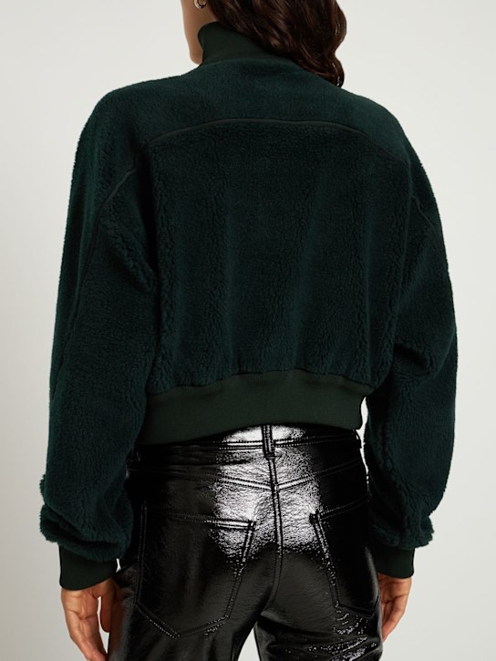 Stella McCartney: Pull-over zippé en teddy