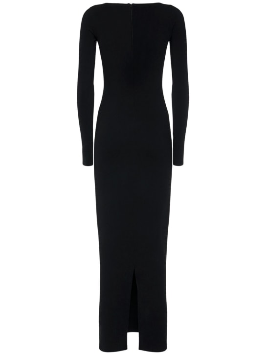 Valentino: Vestito in maglia di viscosa stretch