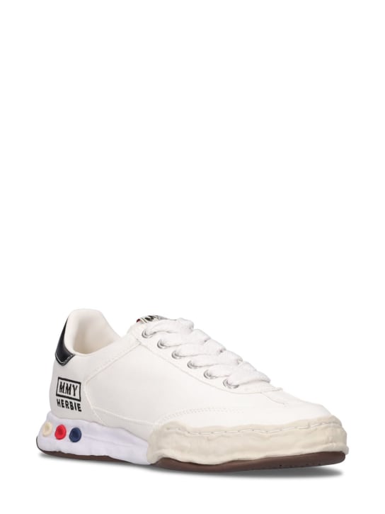 Mihara Yasuhiro: Sneakers low top Harbie in tela