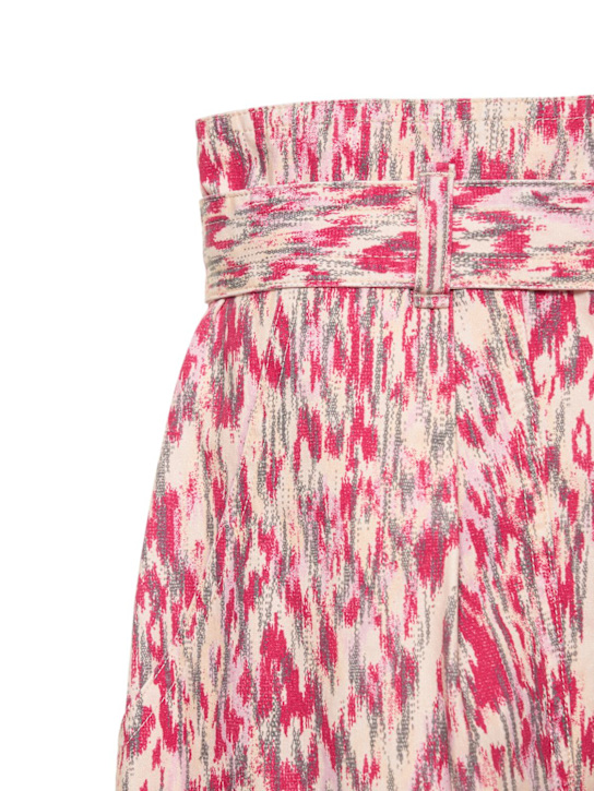 Marant Etoile: Short en coton imprimé Kaloscoe