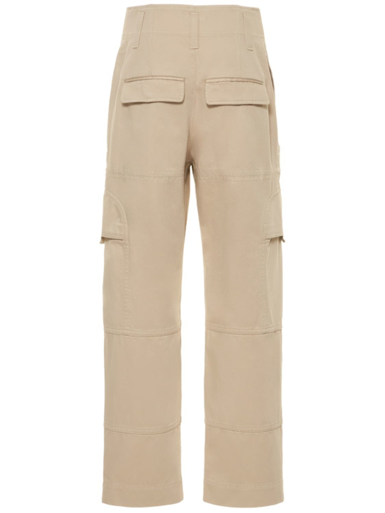 Marant Etoile: Pantalones rectos de algodón