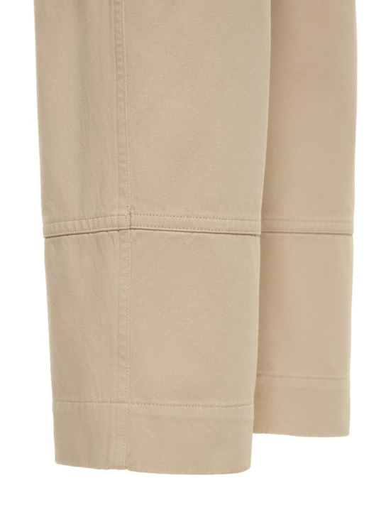 Marant Etoile: Pantalones rectos de algodón