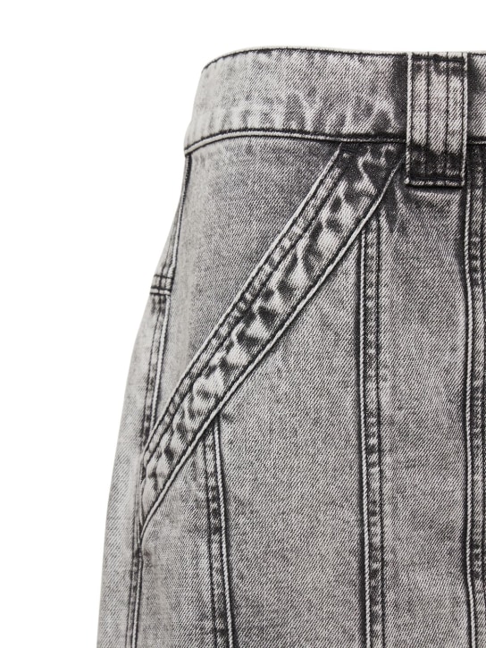 Marant Etoile: Short en denim de coton Vinca