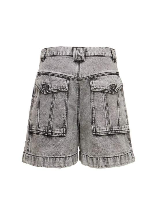 Marant Etoile: Short en denim de coton Vinca