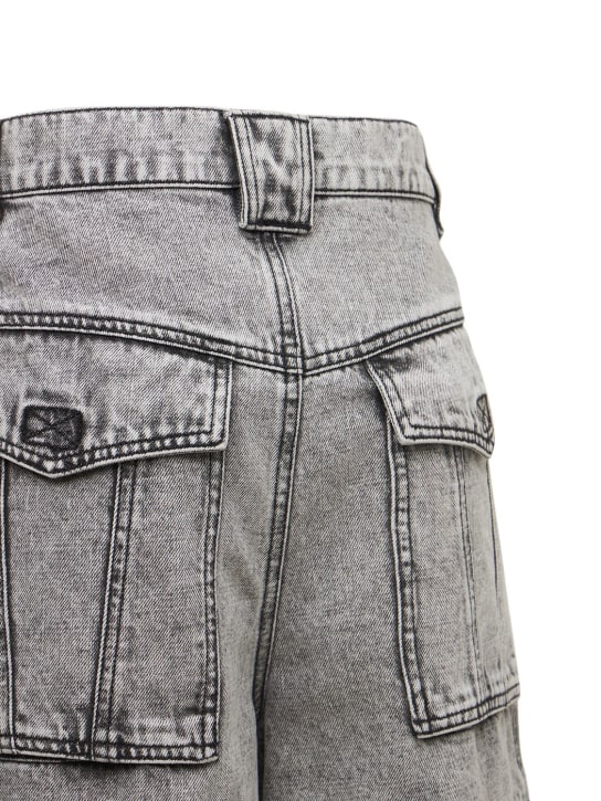 Marant Etoile: Short en denim de coton Vinca