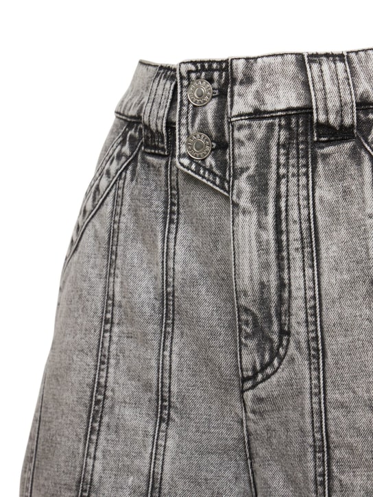 Marant Etoile: Short en denim de coton Vinca