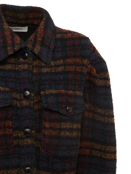 Marant Etoile: Chaqueta de lana a cuadros