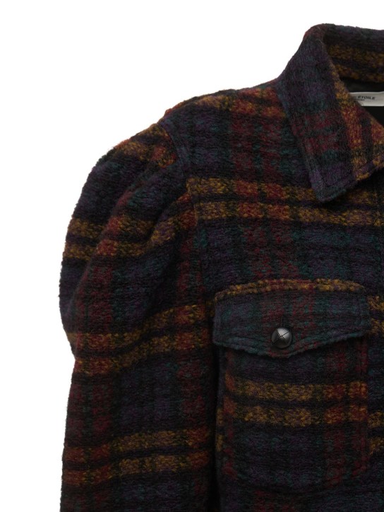 Marant Etoile: Chaqueta de lana a cuadros