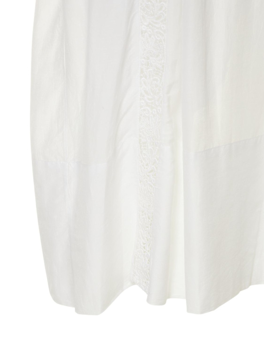 Marant Etoile: Robe longue en coton brodé Galina