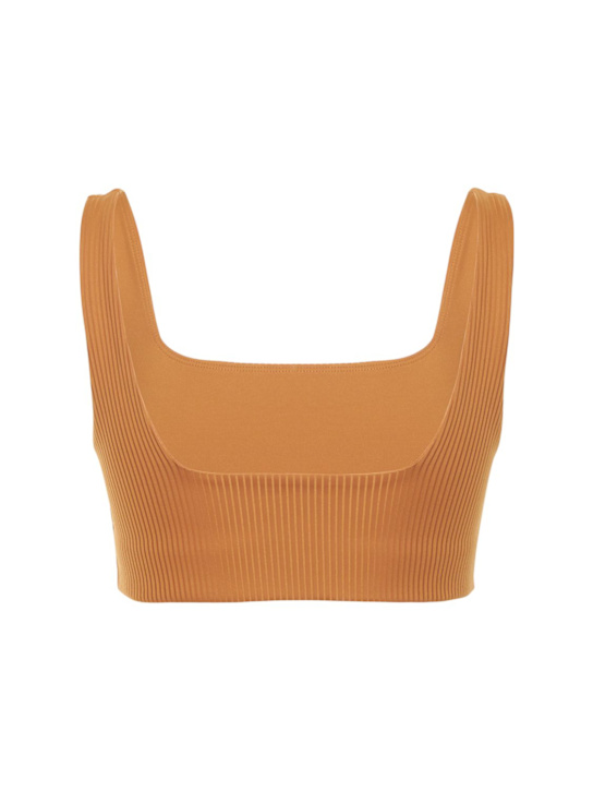 Girlfriend Collective: Brassière en tissu technique stretch Tommy