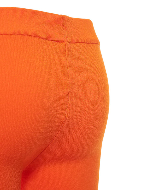 Dundas: Bel knit cutout flared pants